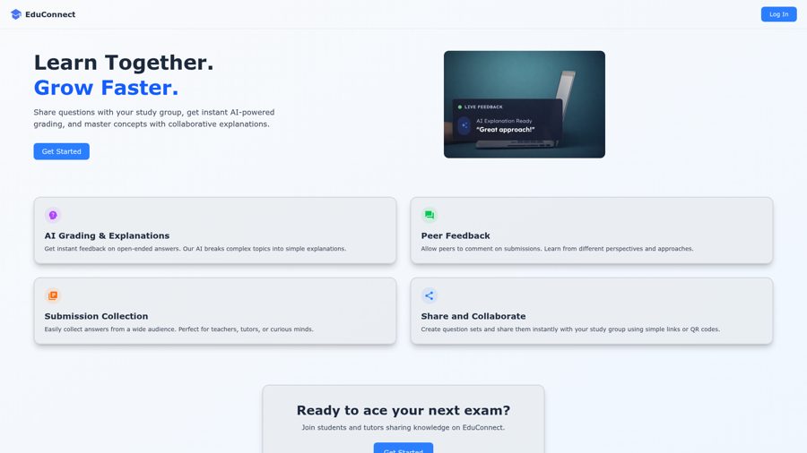 EduConnect interface preview